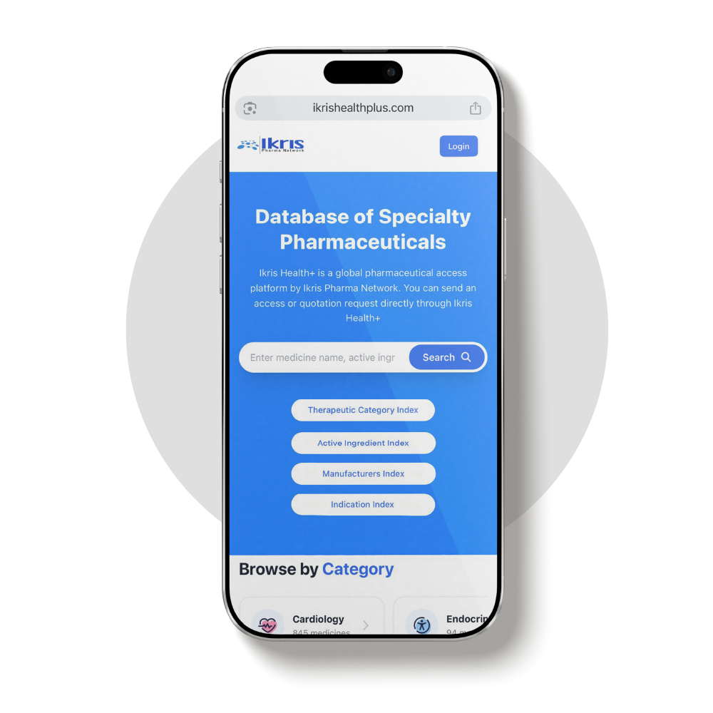 Ikris Health+ Mobile App Preview