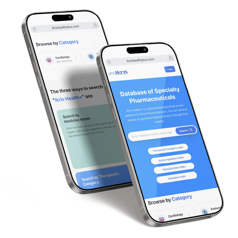 Ikris Health+ Mobile App Preview